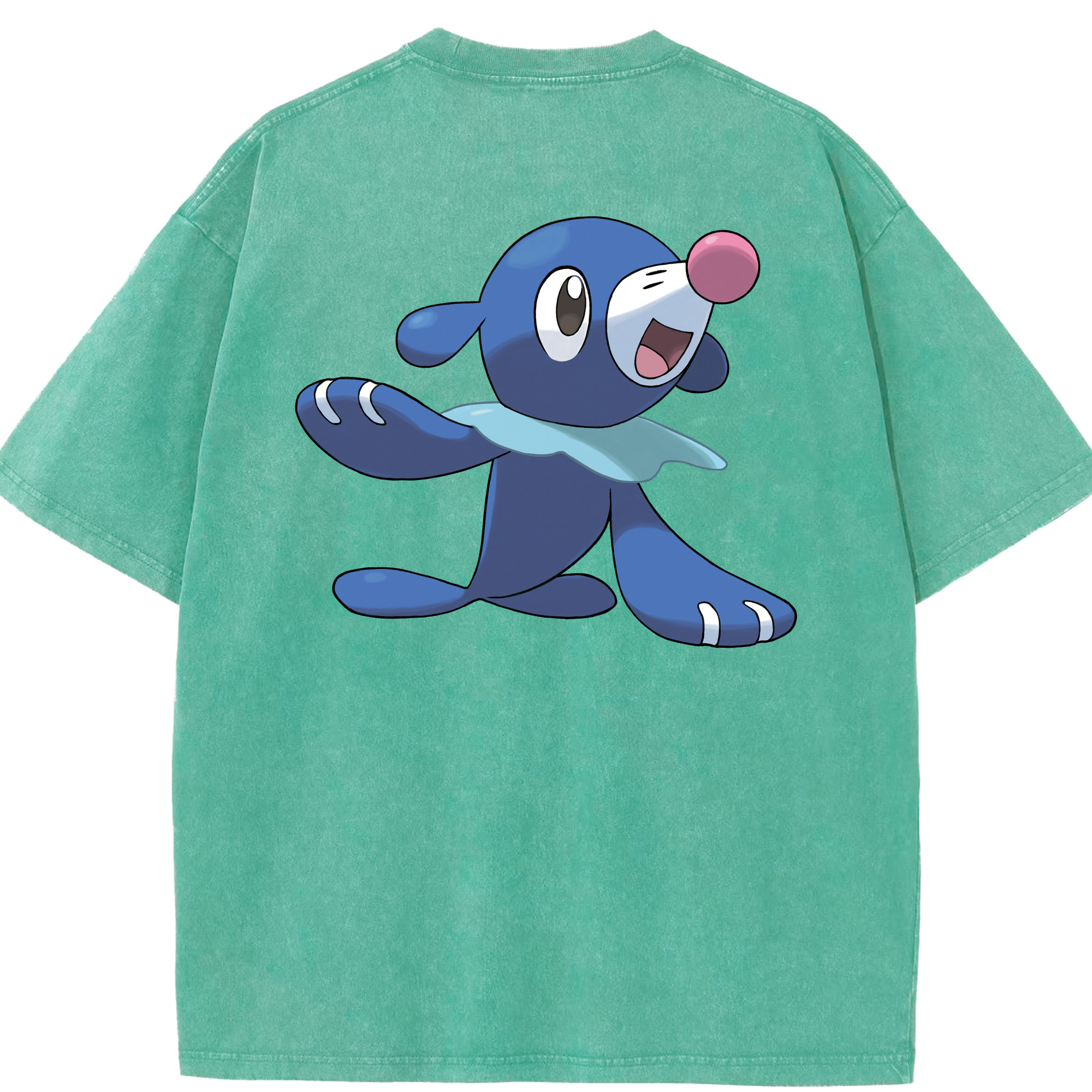 （画像用） ポケットモンスター Pokémon 綿100% ヴィンテージ風 半袖Tシャツ（背面プリント）